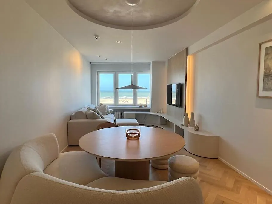 Luxe Appartement Met Adembenemend Uitzicht Op Zee Ostende Belgien